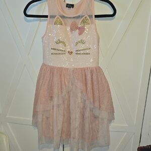 Sparkly Dress Cat Tulle Dress